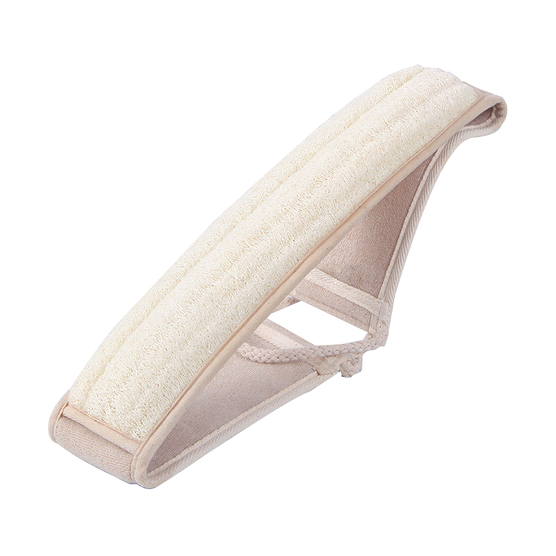 Rugscrubhanddoek voor volwassenen, mannen en vrouwen, lange badhanddoek, exfoliërende handdoek, verwijdert vuil, dode huid en olie, Loofah Back Scrubbing Strip